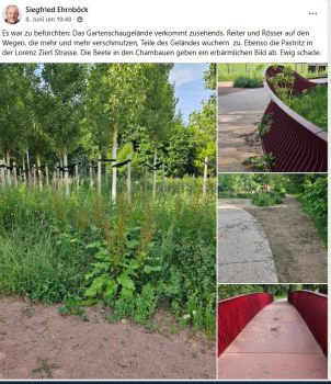 Gartenschaugelände droht zu verkommen